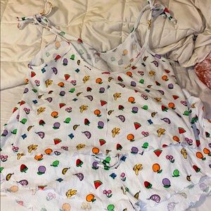 Pj set tank top and shorts